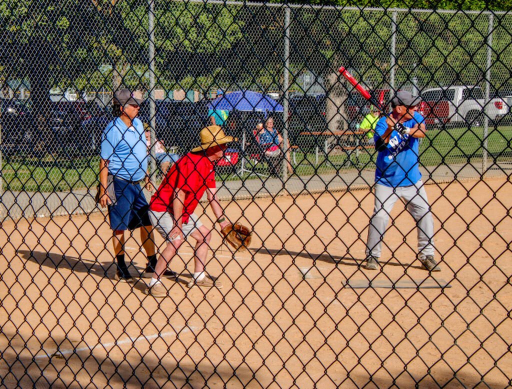 baseball at the idaho Senior games
