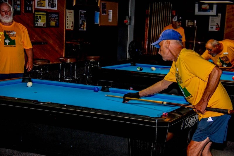 Montage of Billiards at ISG